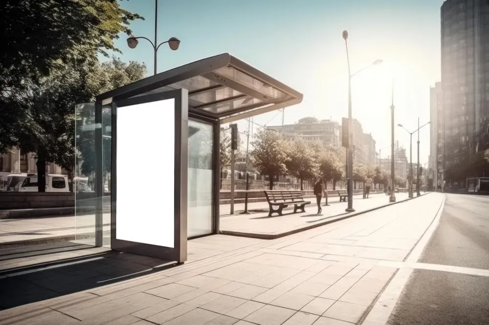 Banderole près de Calais