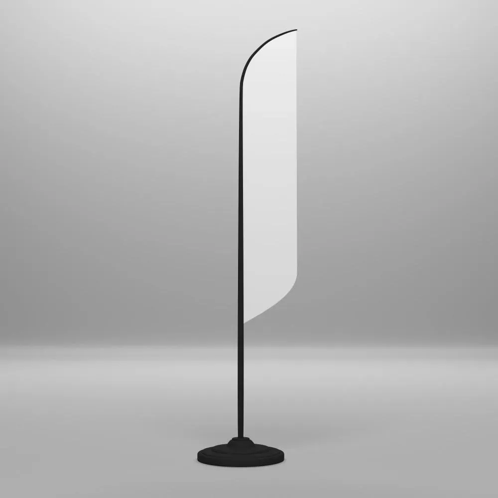 Voile publicitaire-message