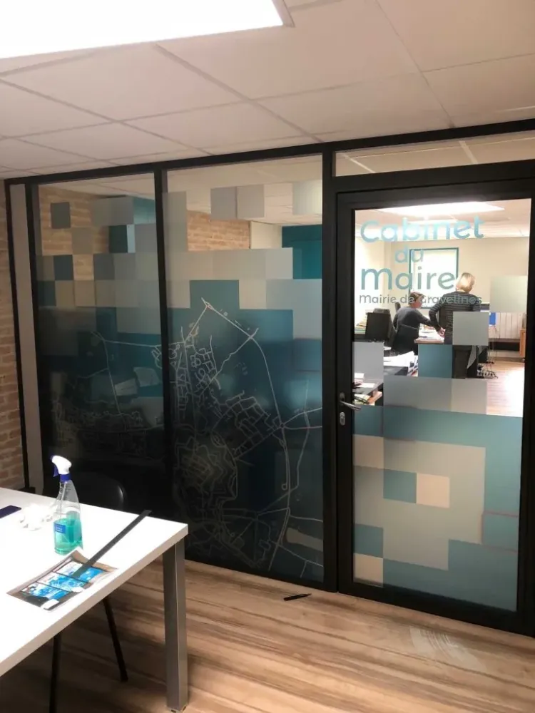 impression numerique sur dépoli