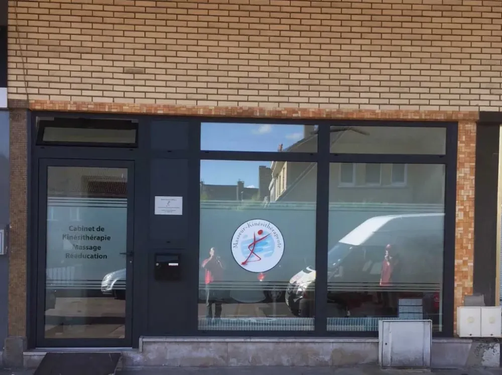 Vitrophanie près de Calais