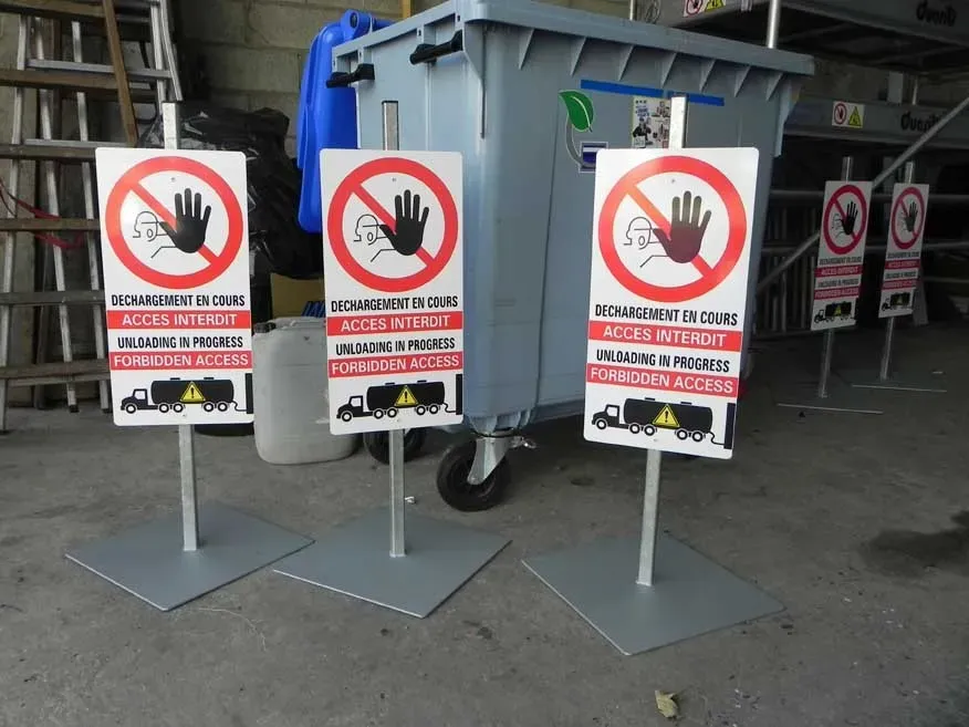 portique dechargement