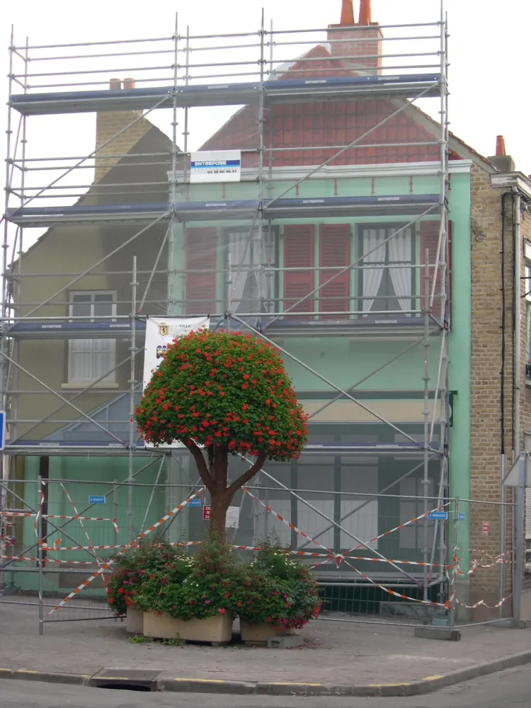 Façades peintes face